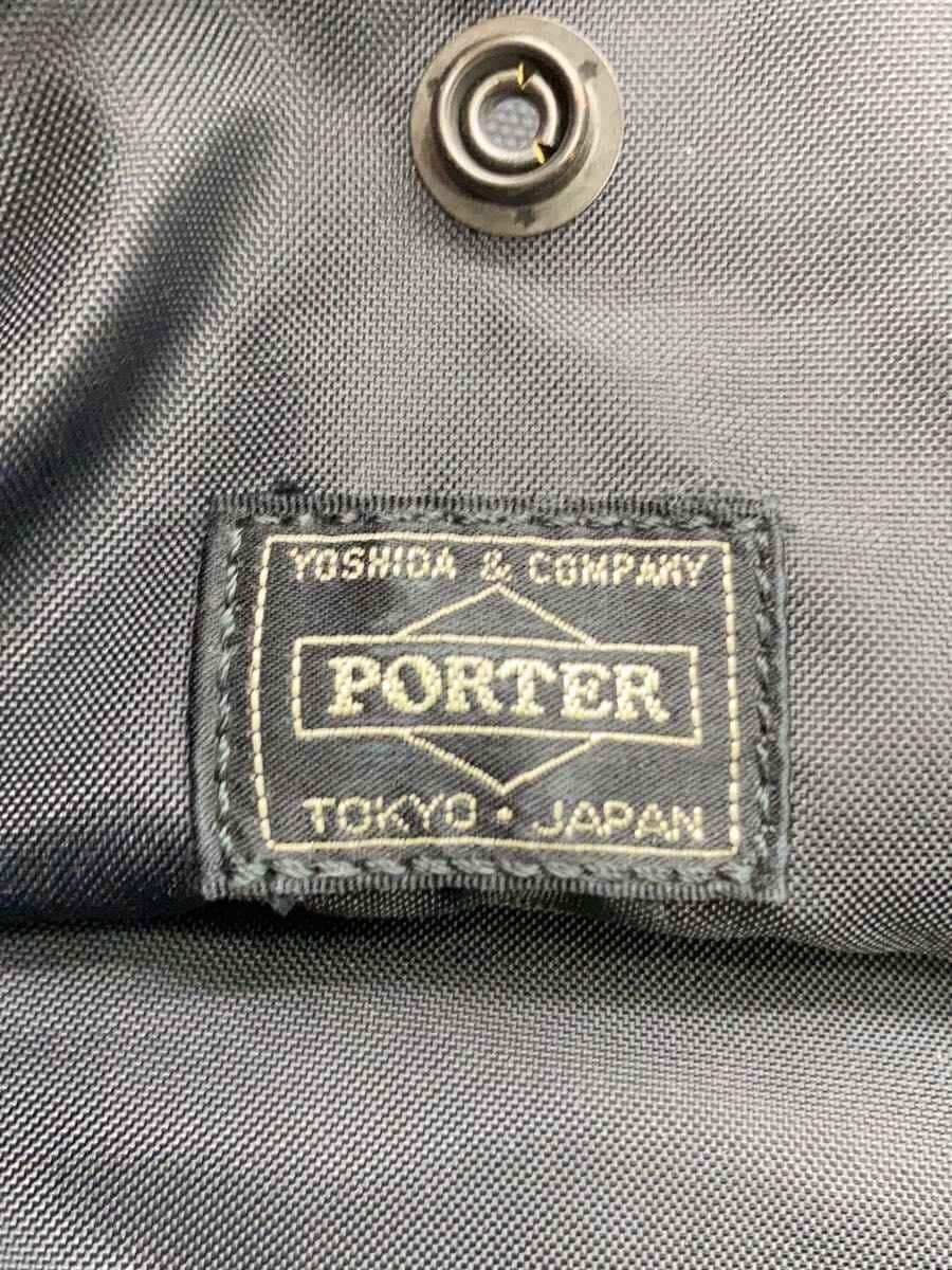 PORTER Shoulder Bag Canvas BLK 5