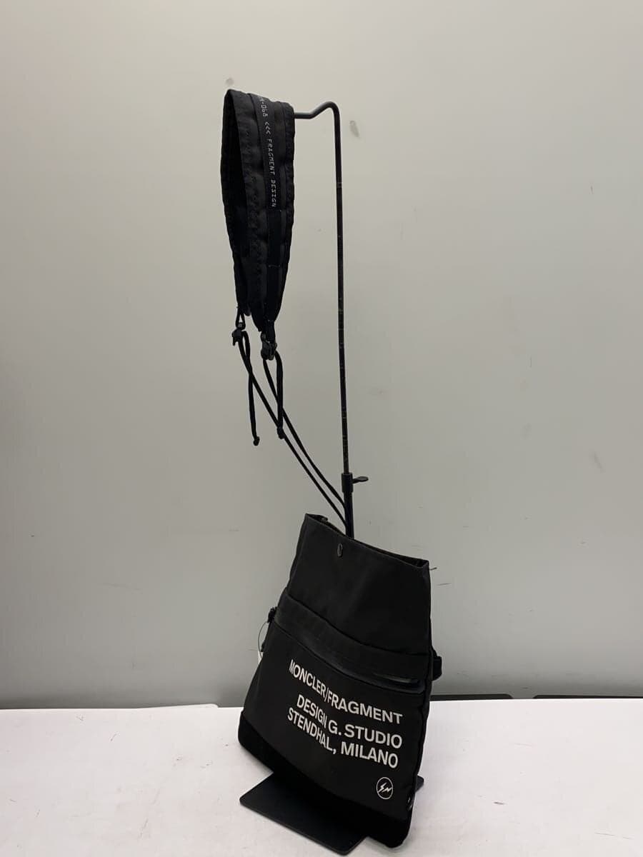 MONCLER x FRAGMENT Shoulder Bag Polyester BLK f209u5i70000 02slr 2