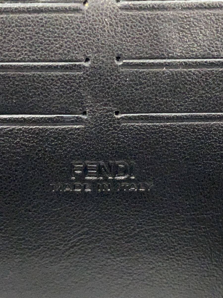 FENDI Shoulder Bag -- BLK All-over Print 7VA565 Soft Trunk Bucket Zucca Print 6