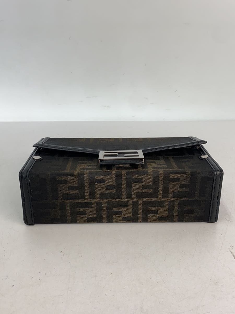 FENDI Shoulder Bag -- CML All-Over Print 7VA565 Soft Trunk Bucket Zucca Print 4