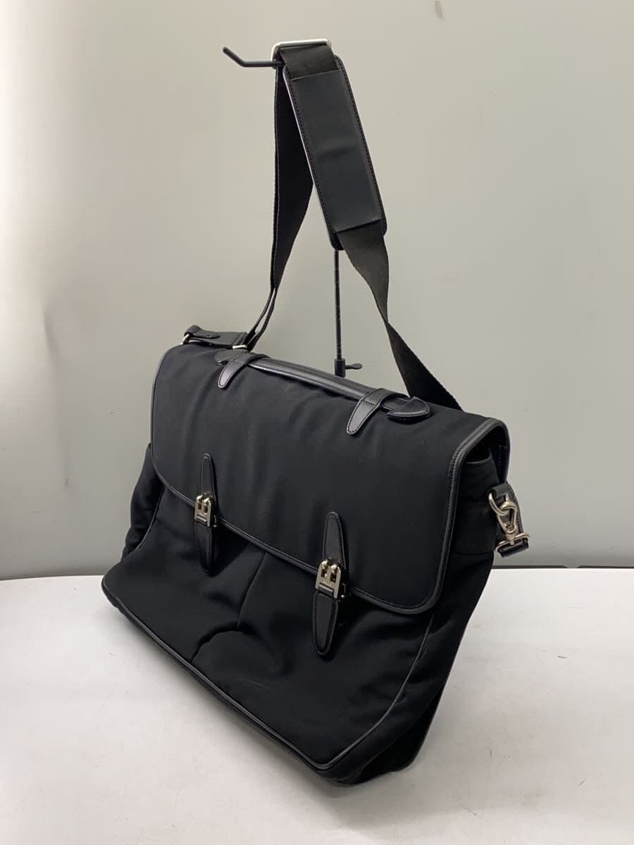 BALLY Briefcase -- BLK Solid 2