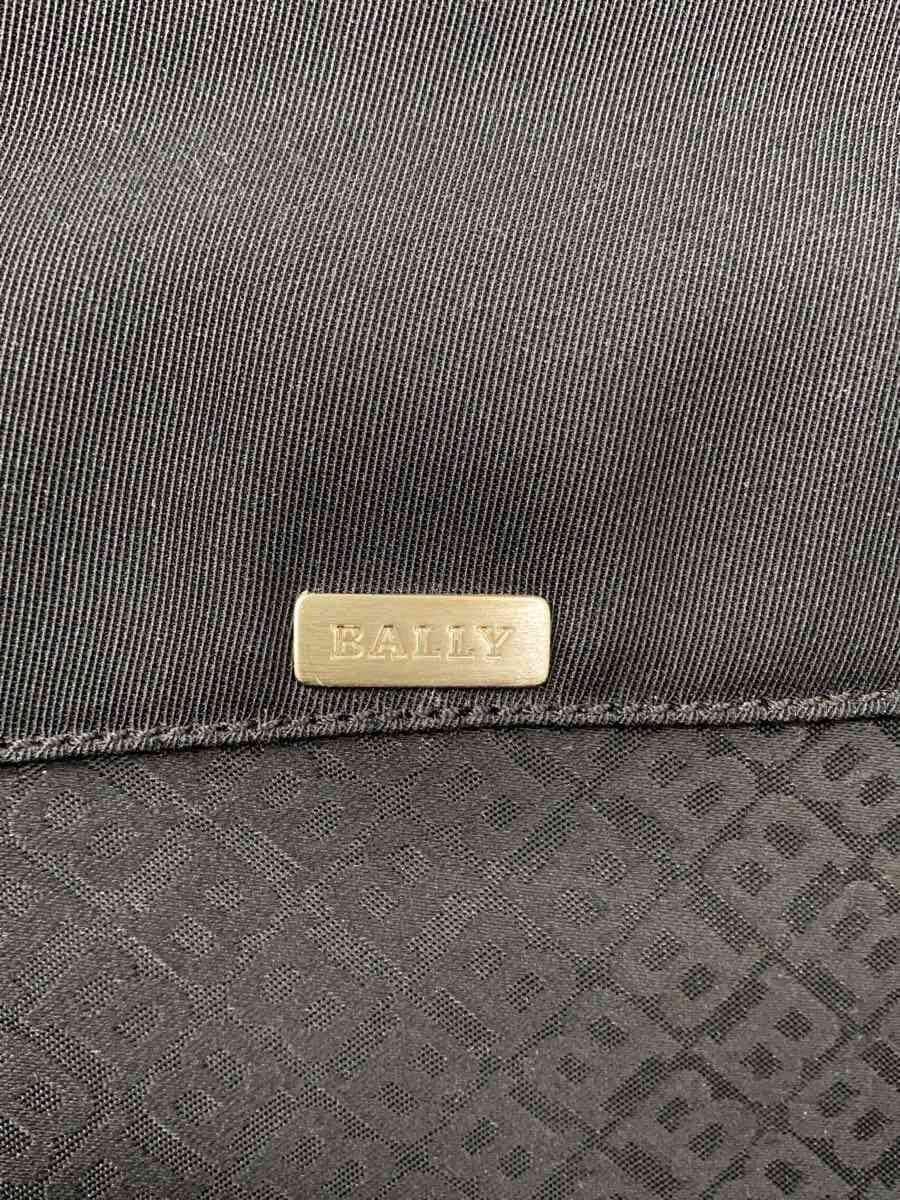 BALLY Briefcase -- BLK Solid 5