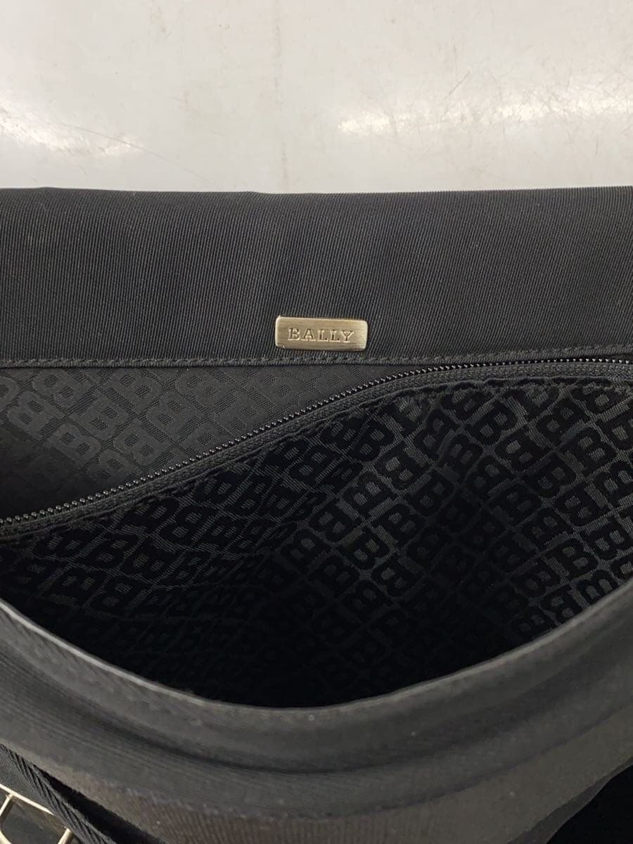 BALLY Briefcase -- BLK Solid 6