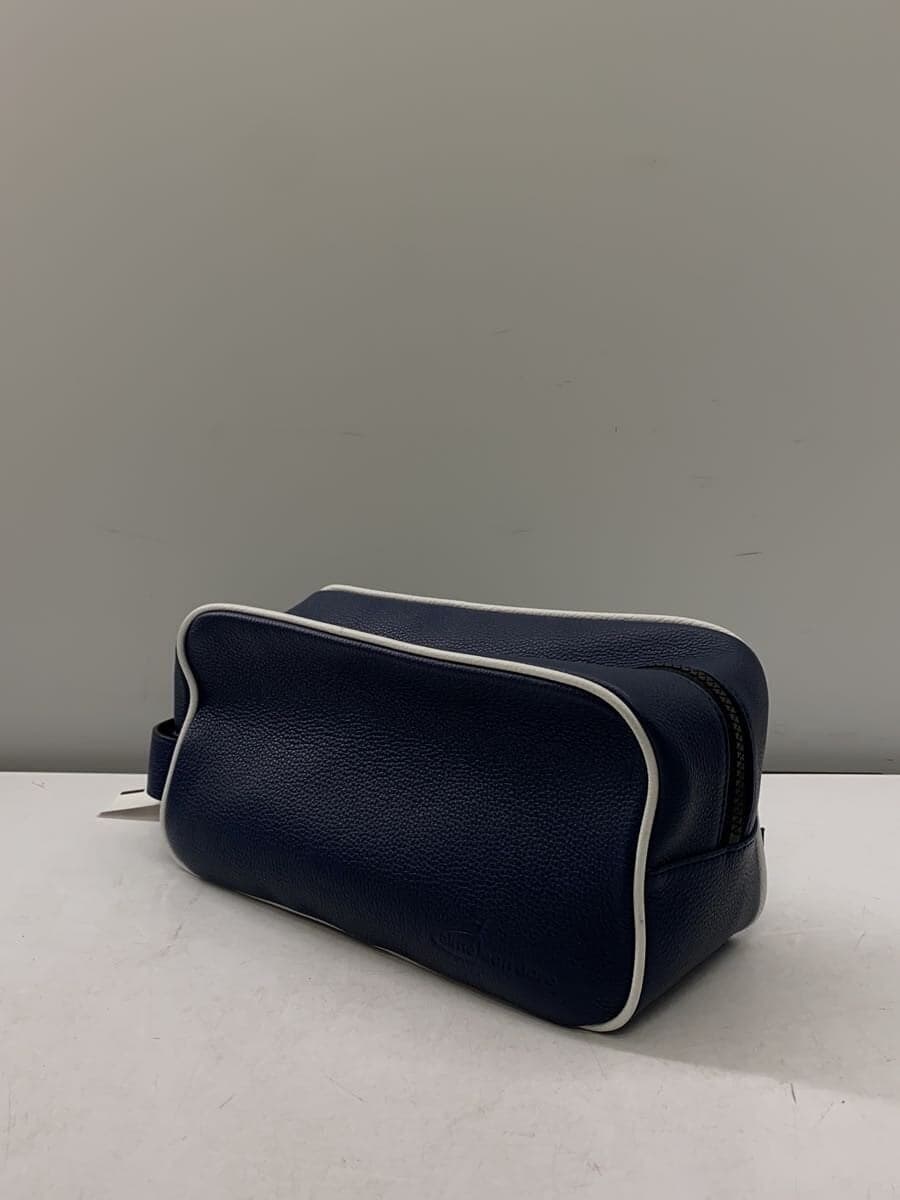AIME LEON DORE Shoulder Bag Leather Navy 2