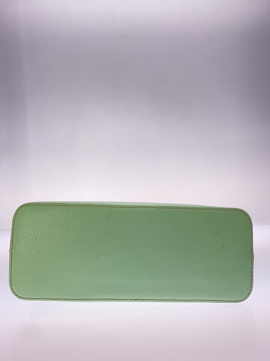 kate spade new york Shoulder Bag Cowhide GRN Solid Stain 4