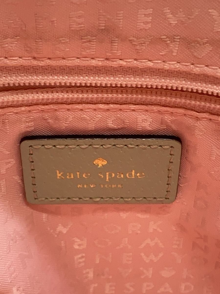 kate spade new york Shoulder Bag Cowhide GRN Solid Stain 5