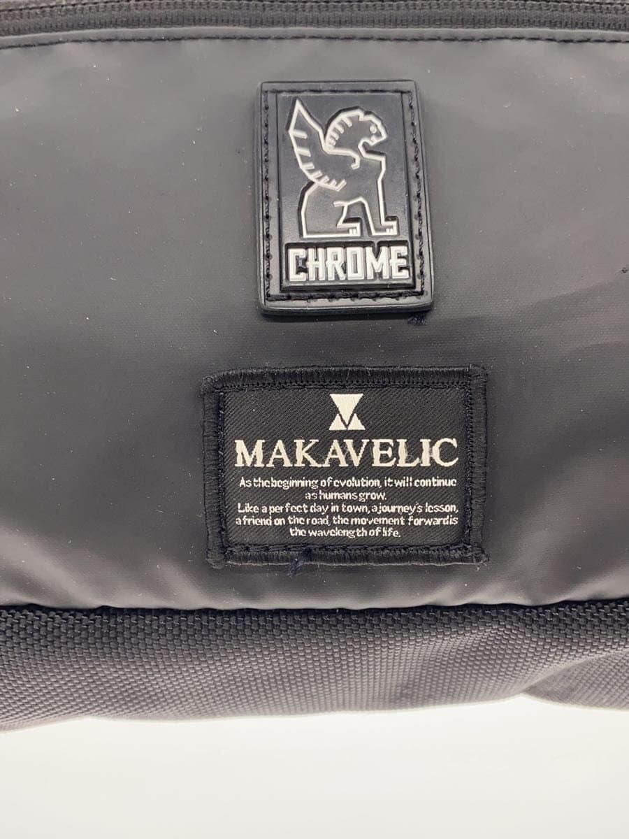 MAKAVELIC x CHROME Waist Bag Nylon BLK JP-209-MKLC-NA-NA 5