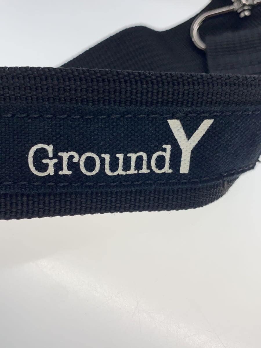 Ground Y Shoulder Bag BLK Solid 5
