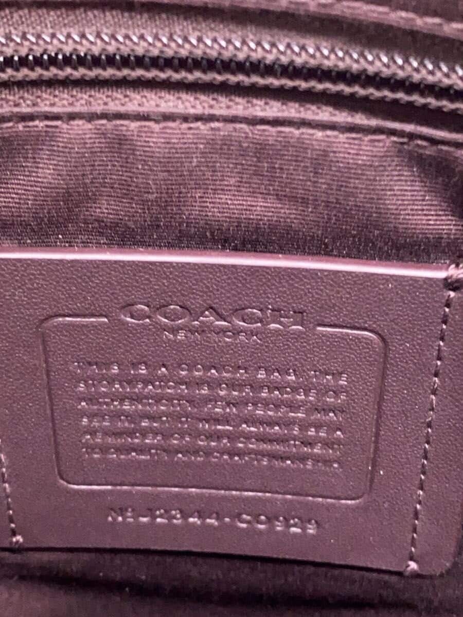 COACH Sullivan Pack Signature Jacquard Star Embroidery Leather Black CO929 5