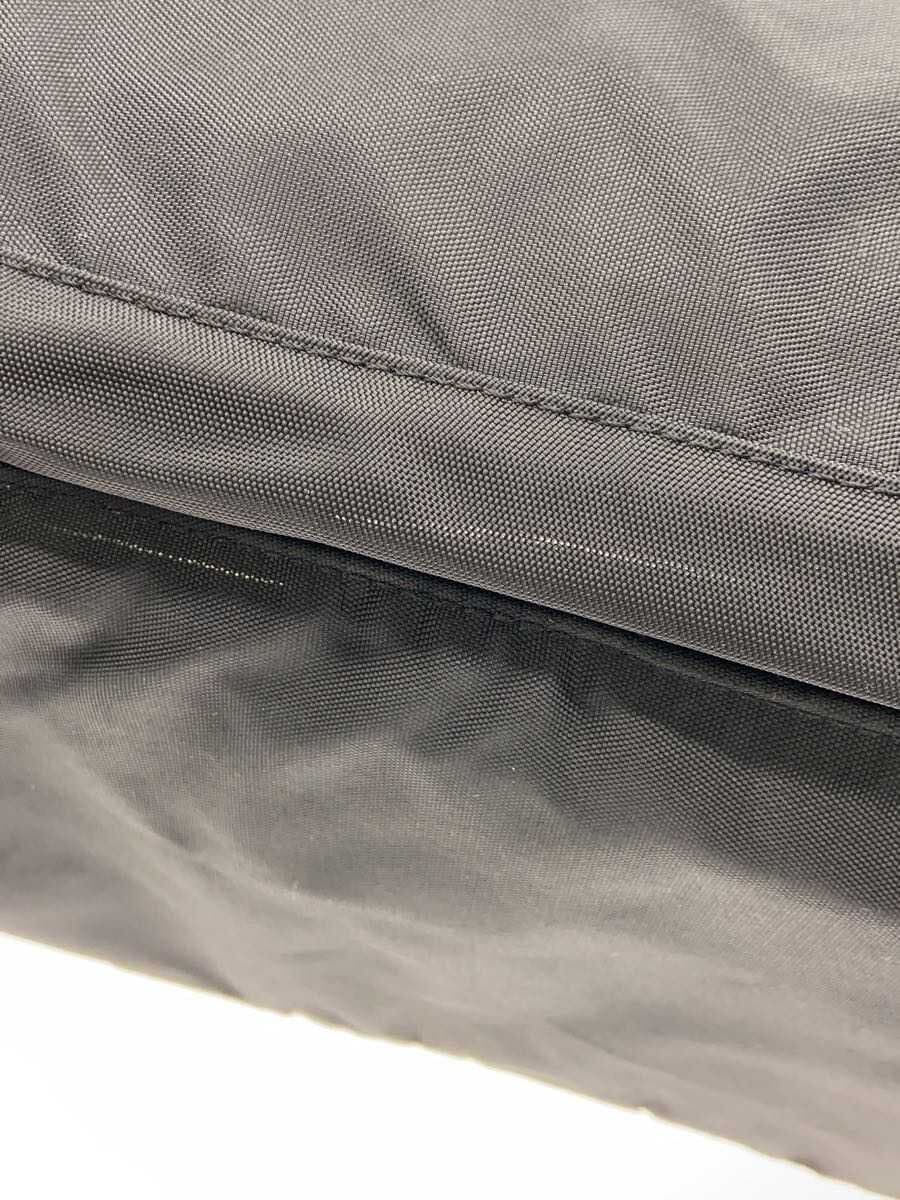 agnes b VOYAGE Boston Bag Nylon BLK FT03 Shoulder Metal 8