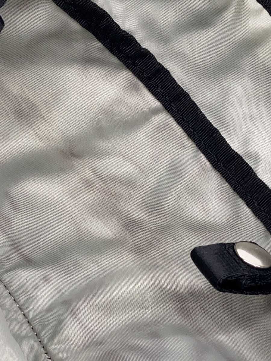 agnes b VOYAGE Boston Bag Nylon BLK FT03 Shoulder Metal 9