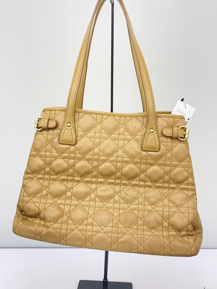 Christian Dior Handbag 01-RU-0171 Cannage Leather BEG 3