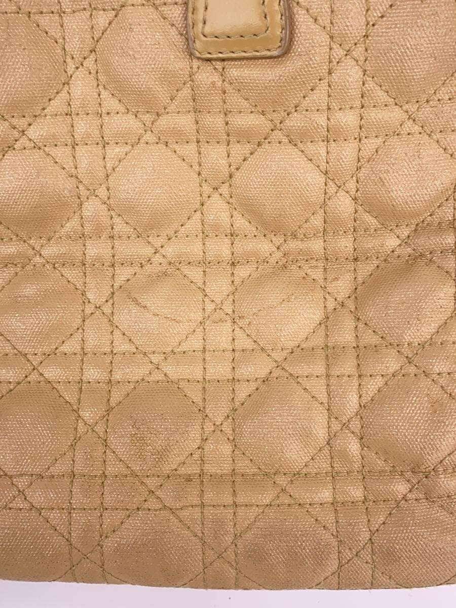 Christian Dior Handbag 01-RU-0171 Cannage Leather BEG 5