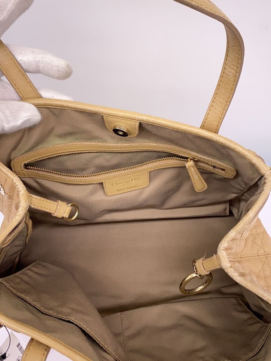 Christian Dior Handbag 01-RU-0171 Cannage Leather BEG 6
