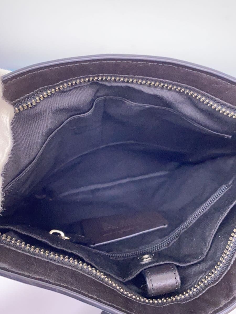 COACH Shoulder Bag Leather F54781 BRW All Over Pattern 6