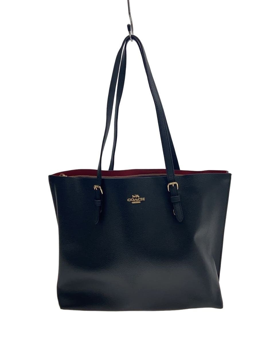 COACH Molly Tote Tote Bag Leather Black 1671