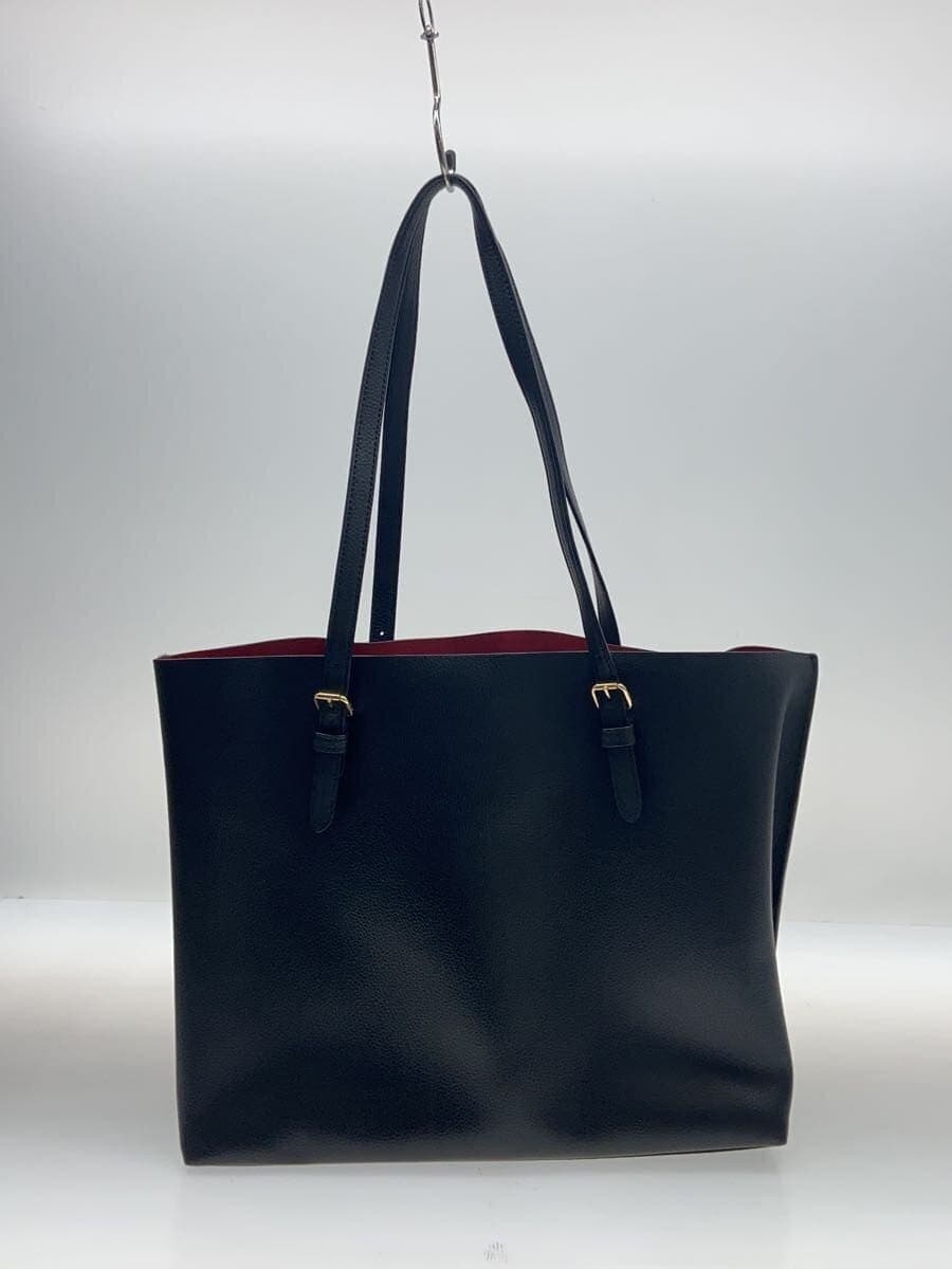 COACH Molly Tote Tote Bag Leather Black 1671 3