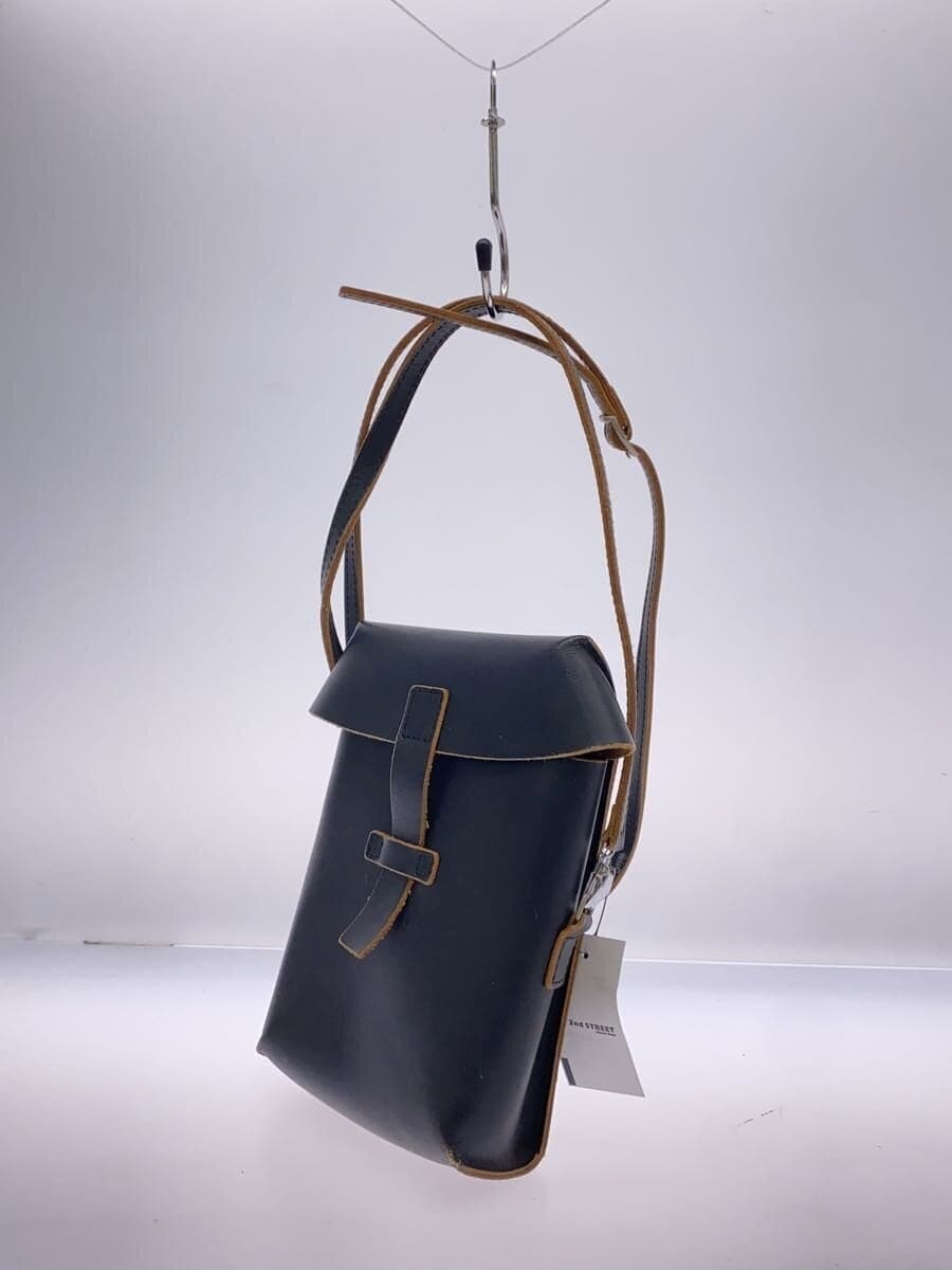 Y's Shoulder Bag Leather Black 2