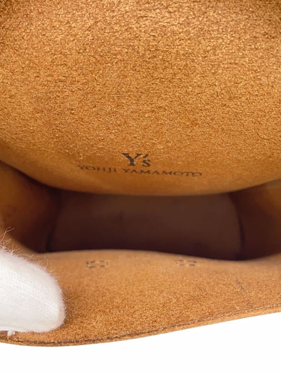 Y's Shoulder Bag Leather Black 6