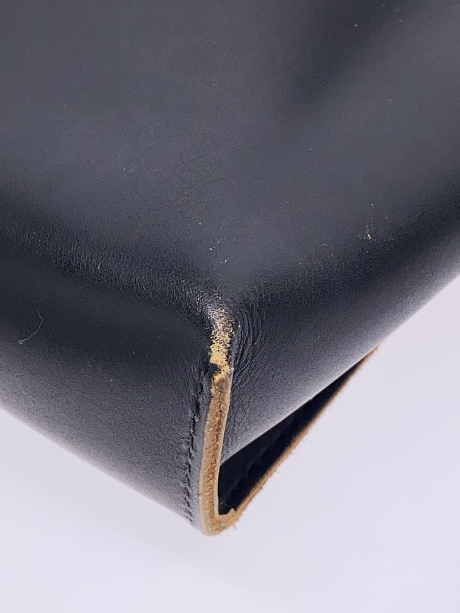 Y's Shoulder Bag Leather Black 7