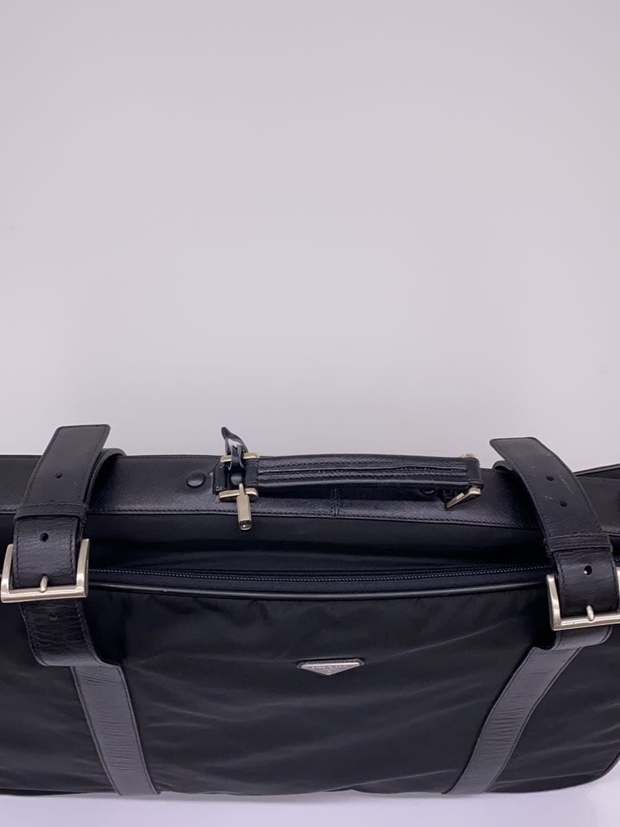 PRADA Travel Carry Nylon BLK 4