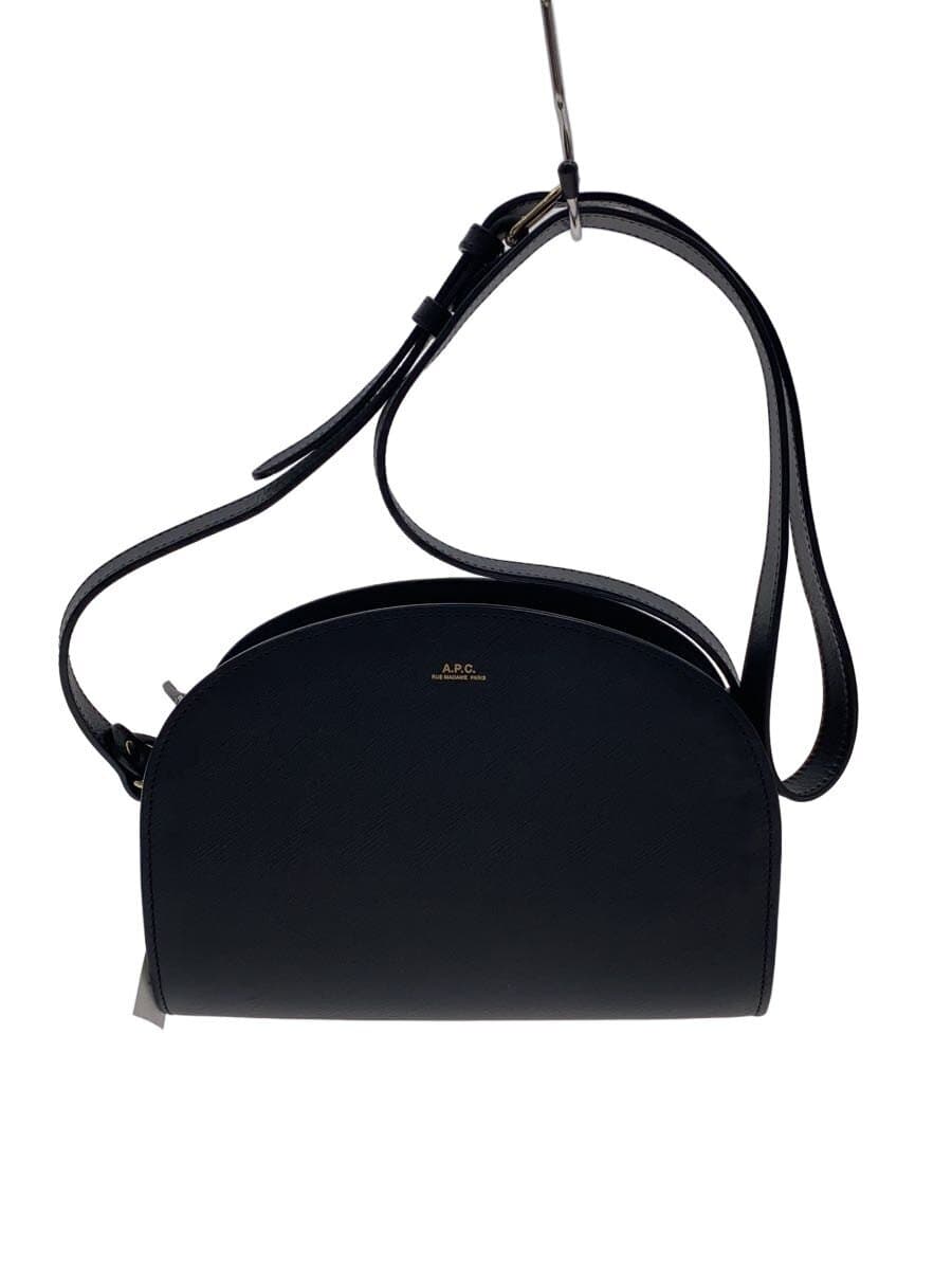 A.P.C. Shoulder Bag Leather BLK