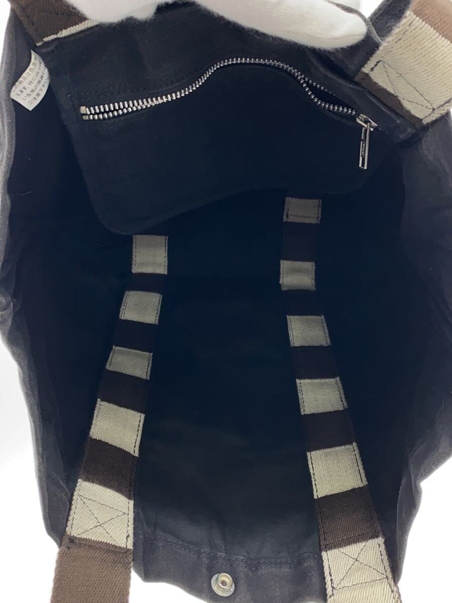 PORTER Tote Bag Canvas BLK Signs of Use Considered 6