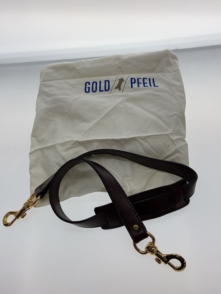 GOLD PFEIL Boston Bag Leather BRD 7