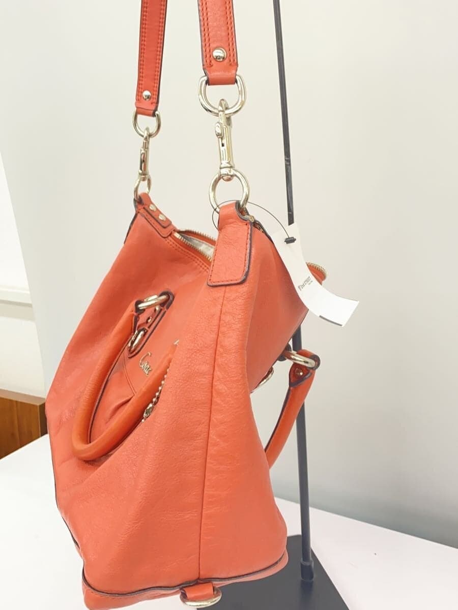 COACH One Shoulder Bag Leather PNK F15445 2