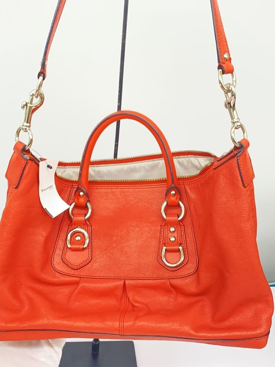 COACH One Shoulder Bag Leather PNK F15445 3