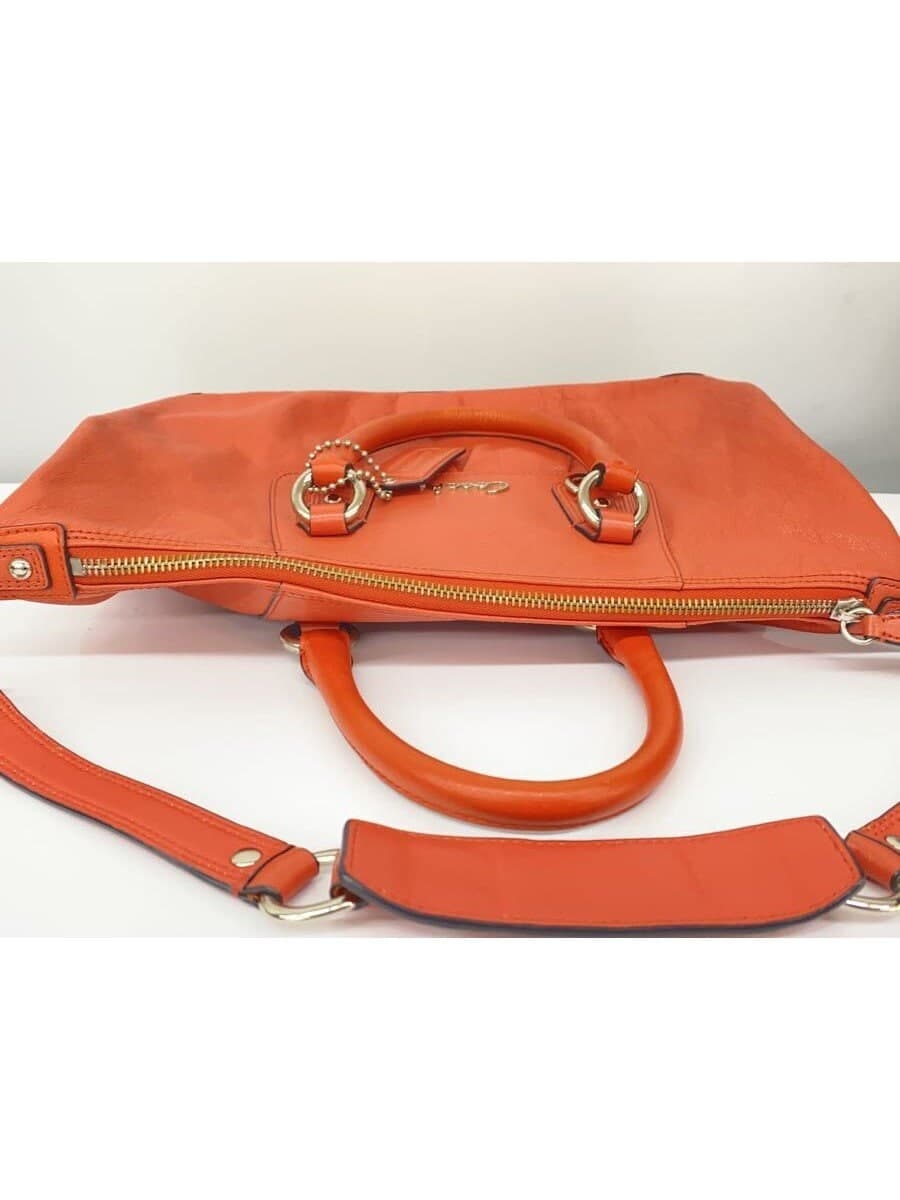 COACH One Shoulder Bag Leather PNK F15445 4