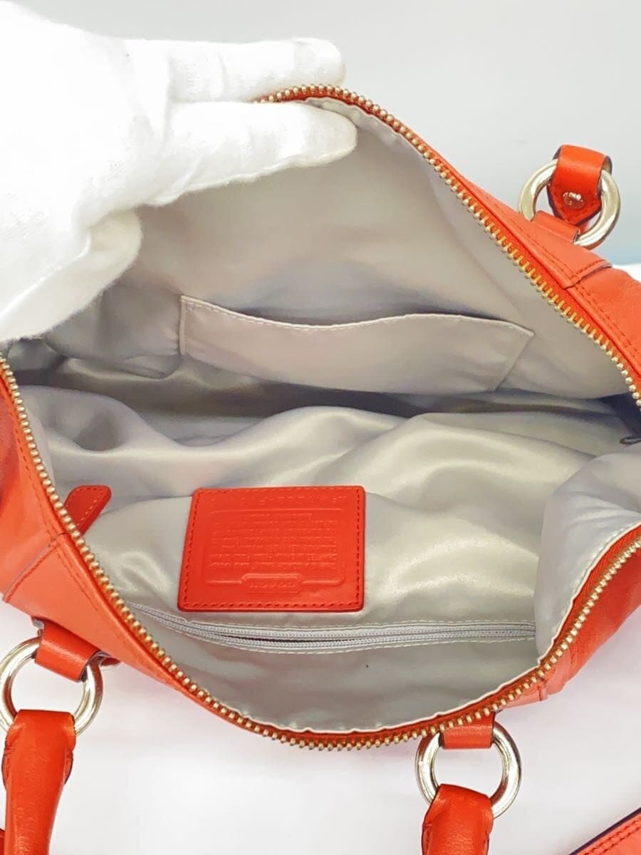 COACH One Shoulder Bag Leather PNK F15445 6