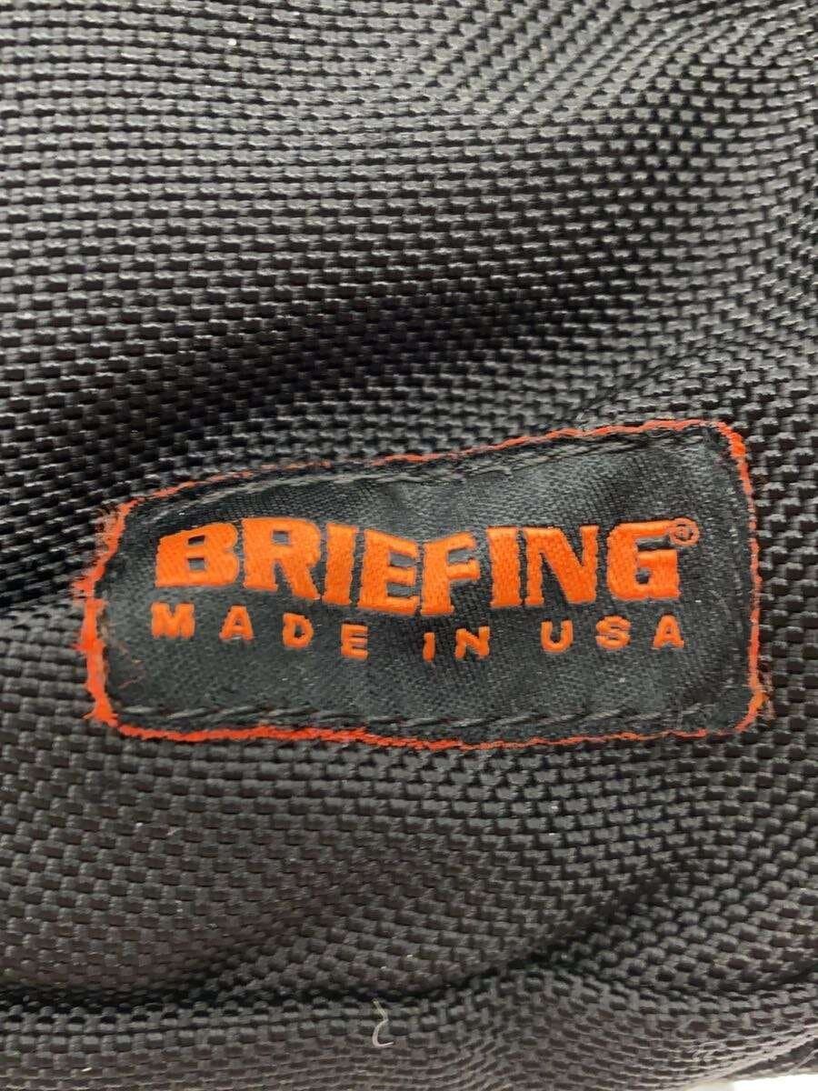 BRIEFING Shoulder Bag Nylon BLK USA Made 5