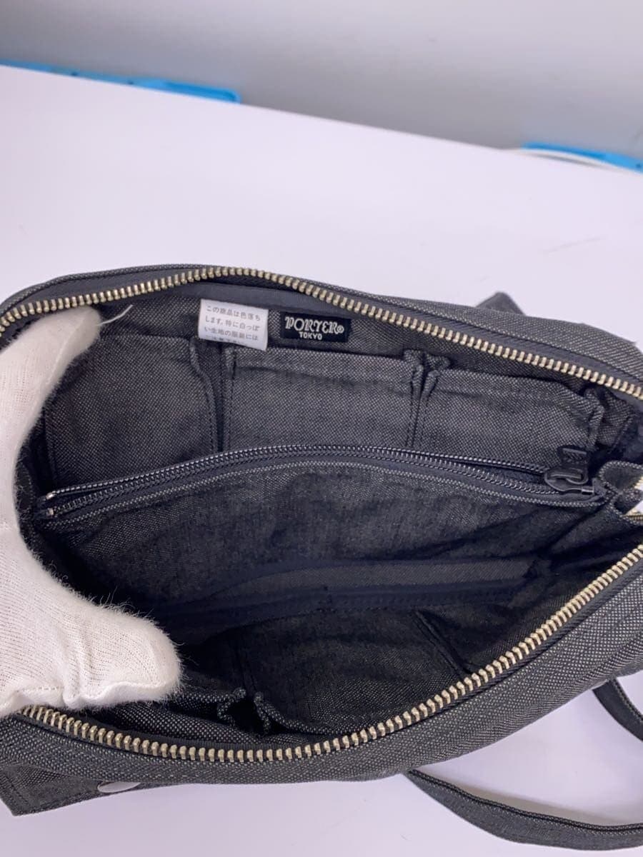 PORTER Shoulder Bag Canvas GRY 6