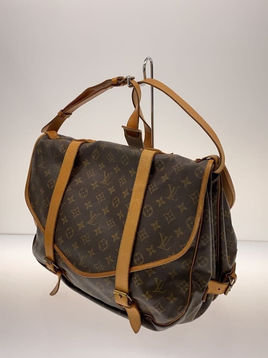 LOUIS VUITTON Bag M42252 Sommet 43 Leather BRW All-over pattern 2