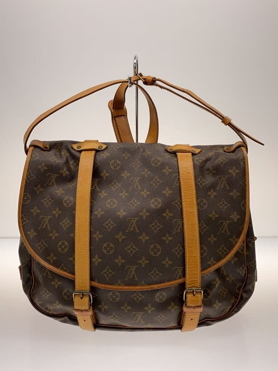 LOUIS VUITTON Bag M42252 Sommet 43 Leather BRW All-over pattern 3