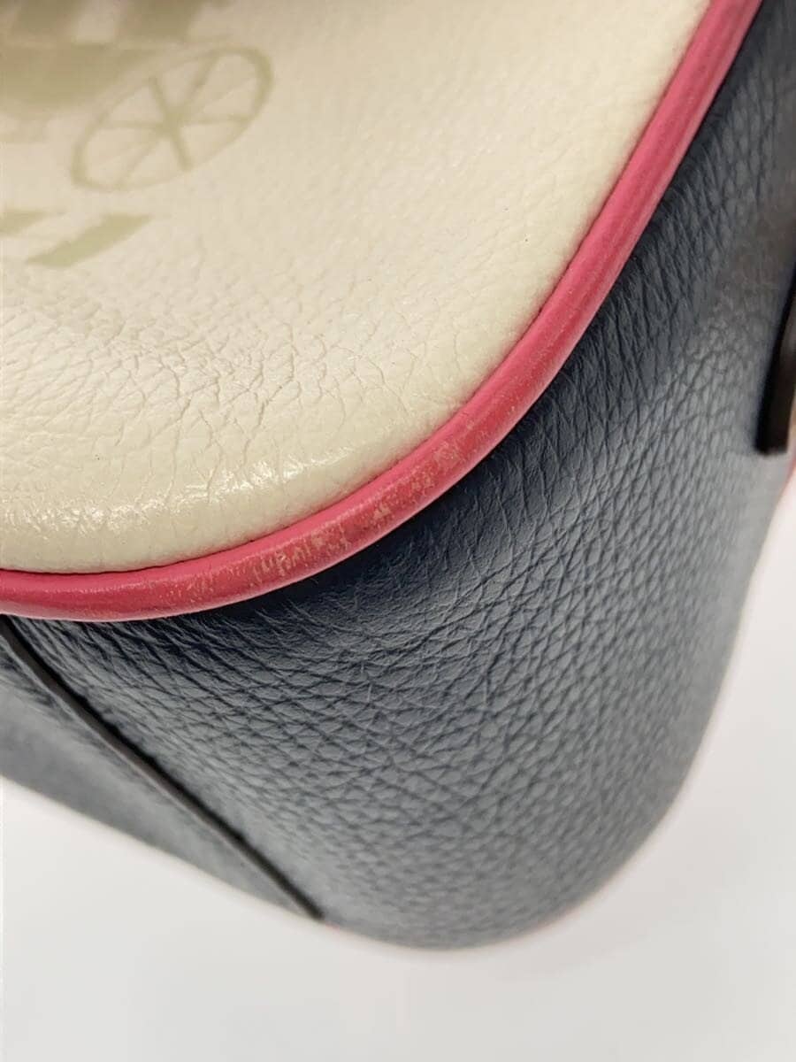 COACH Shoulder Bag Leather White 72704 8