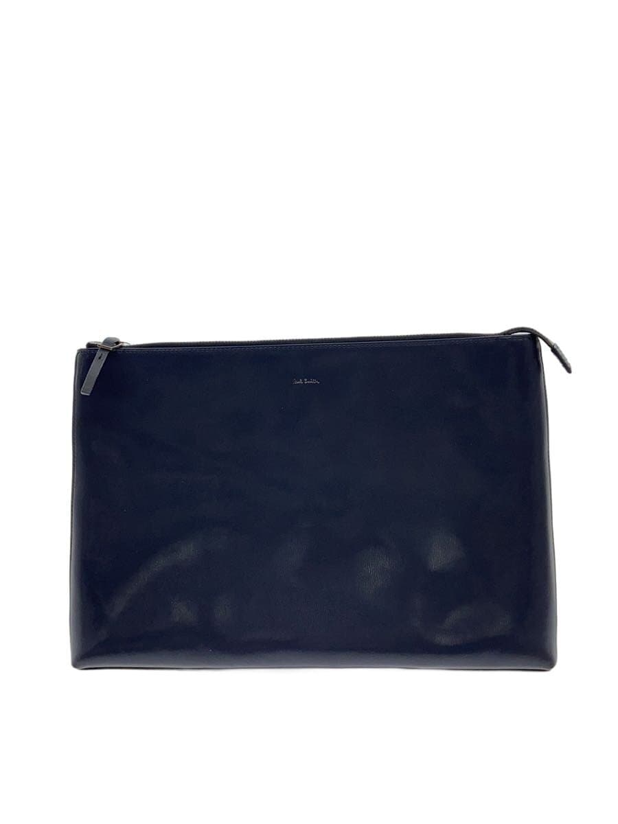Paul Smith clutch bag leather navy
