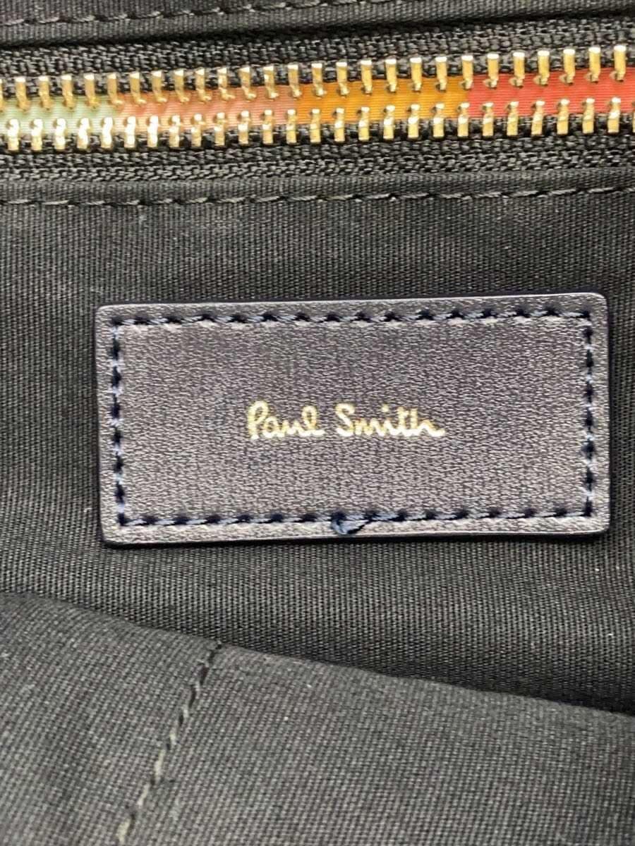 Paul Smith clutch bag leather navy 5