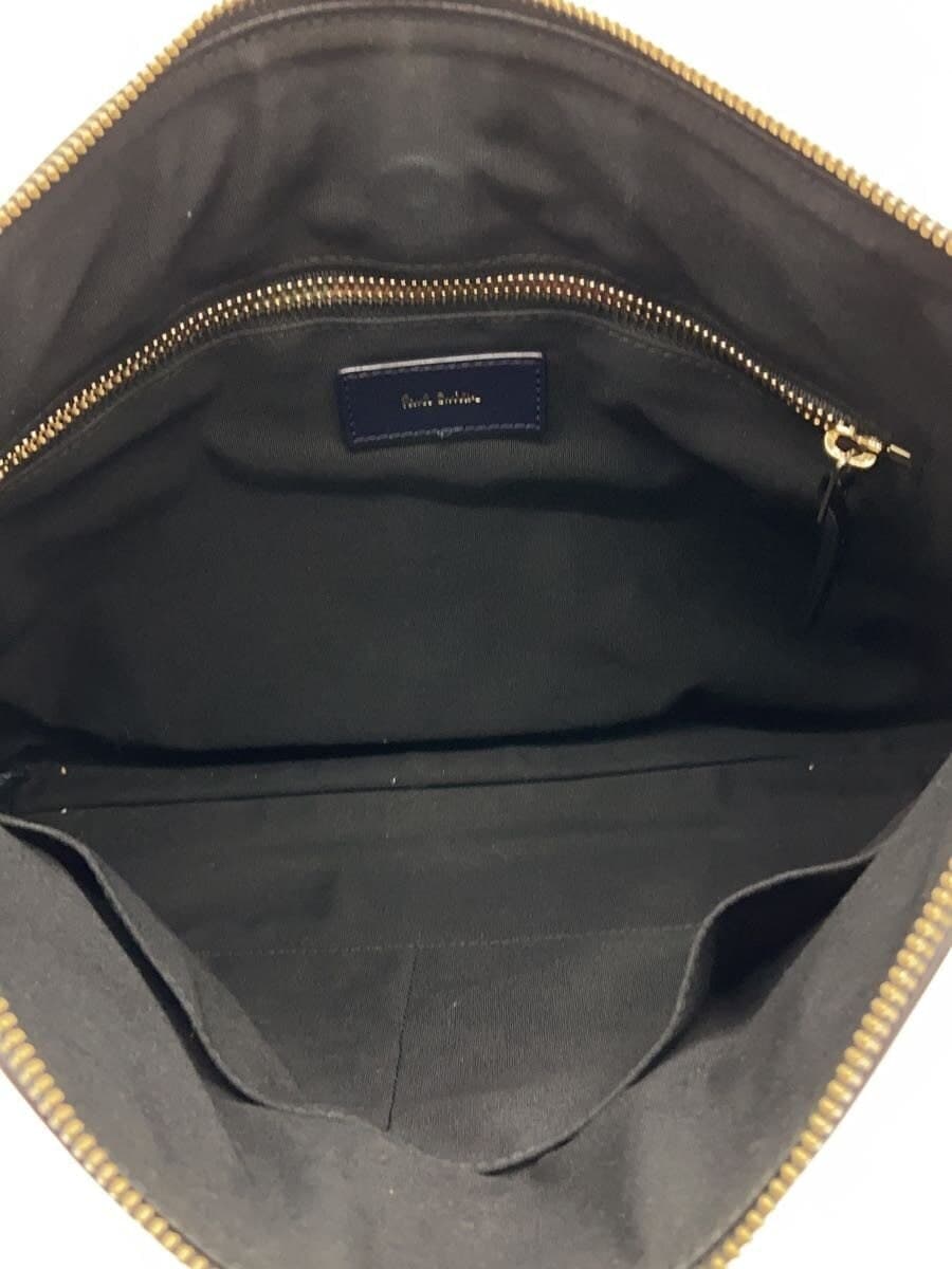 Paul Smith clutch bag leather navy 6