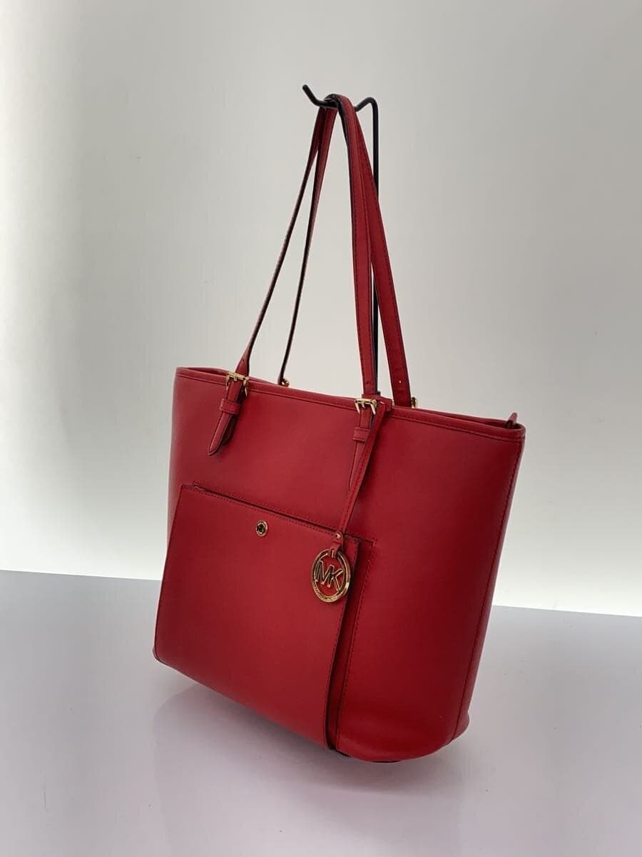 MICHAEL KORS Handbag -- RED AV-1701 Handle peeling 2