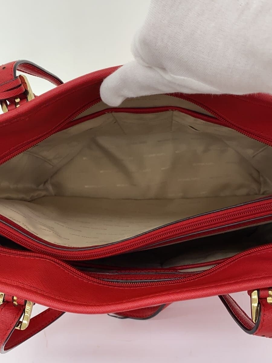 MICHAEL KORS Handbag -- RED AV-1701 Handle peeling 7