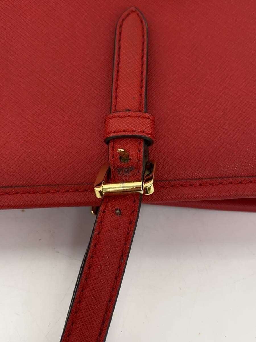 MICHAEL KORS Handbag -- RED AV-1701 Handle peeling 8