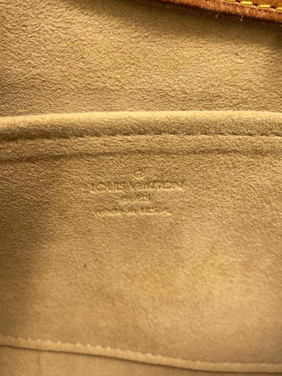 LOUIS VUITTON Pochette Twin GM_Monogram Canvas PVC BRW 5