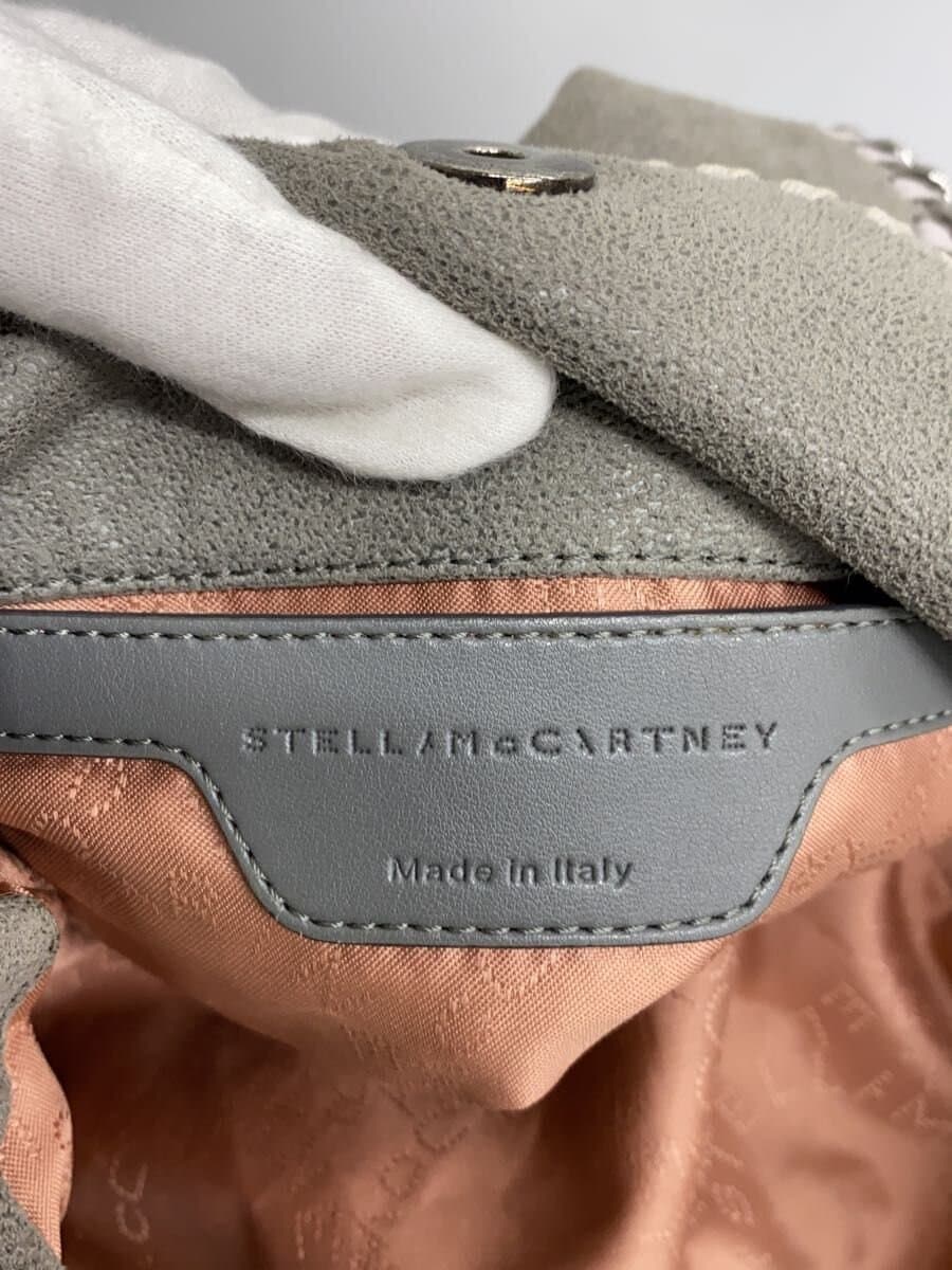 STELLA Mc CARTNEY Mini Falabella Handbag Suede GRY 5
