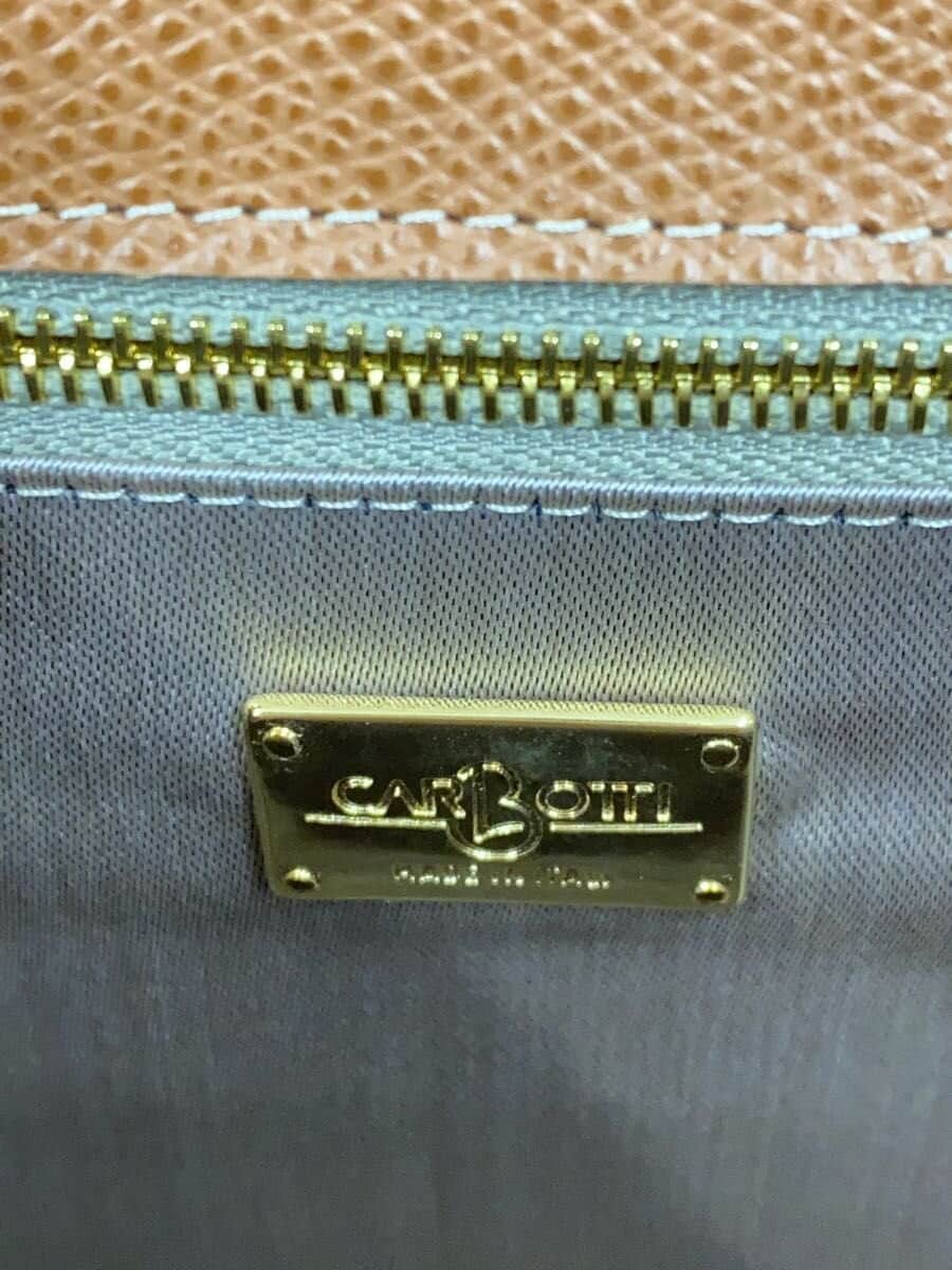 CARBOTTI Handbag Leather Loren 444 TAN 5
