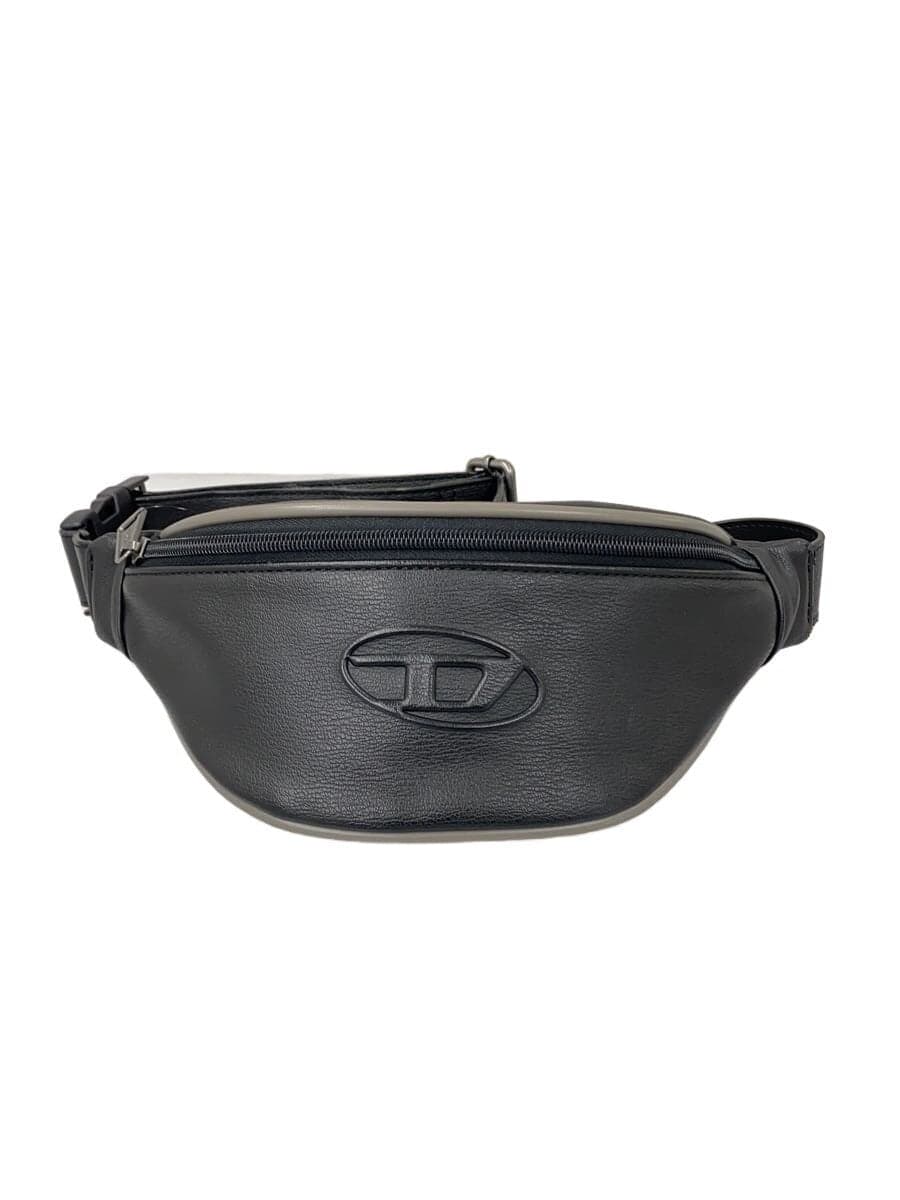 Diesel Fashion Waist Bag Leather BLK