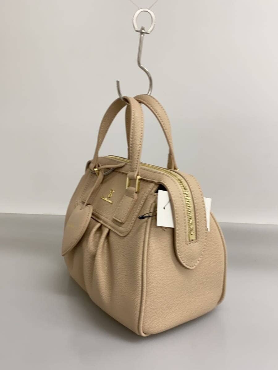 Samantha Thavasa Samantha Ambizione Handbag Leather PNK 2