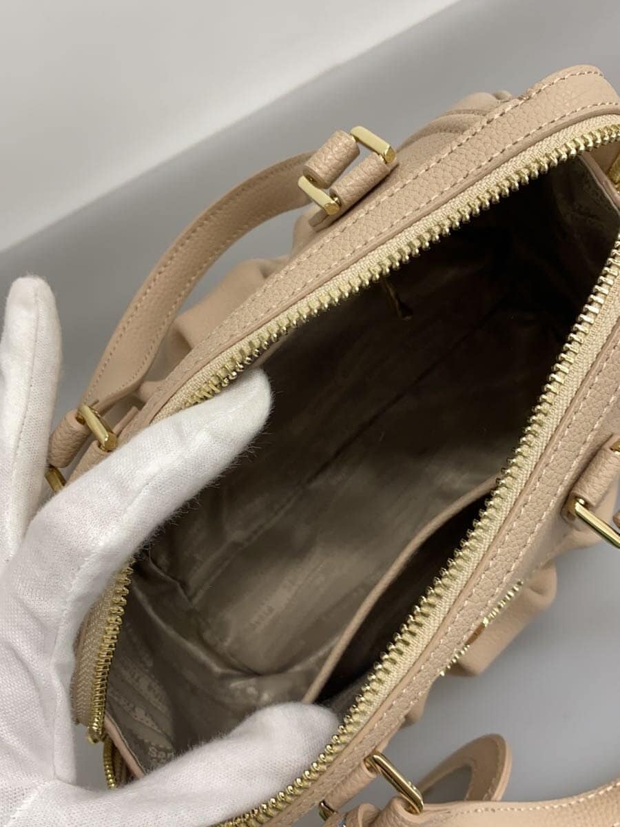 Samantha Thavasa Samantha Ambizione Handbag Leather PNK 6