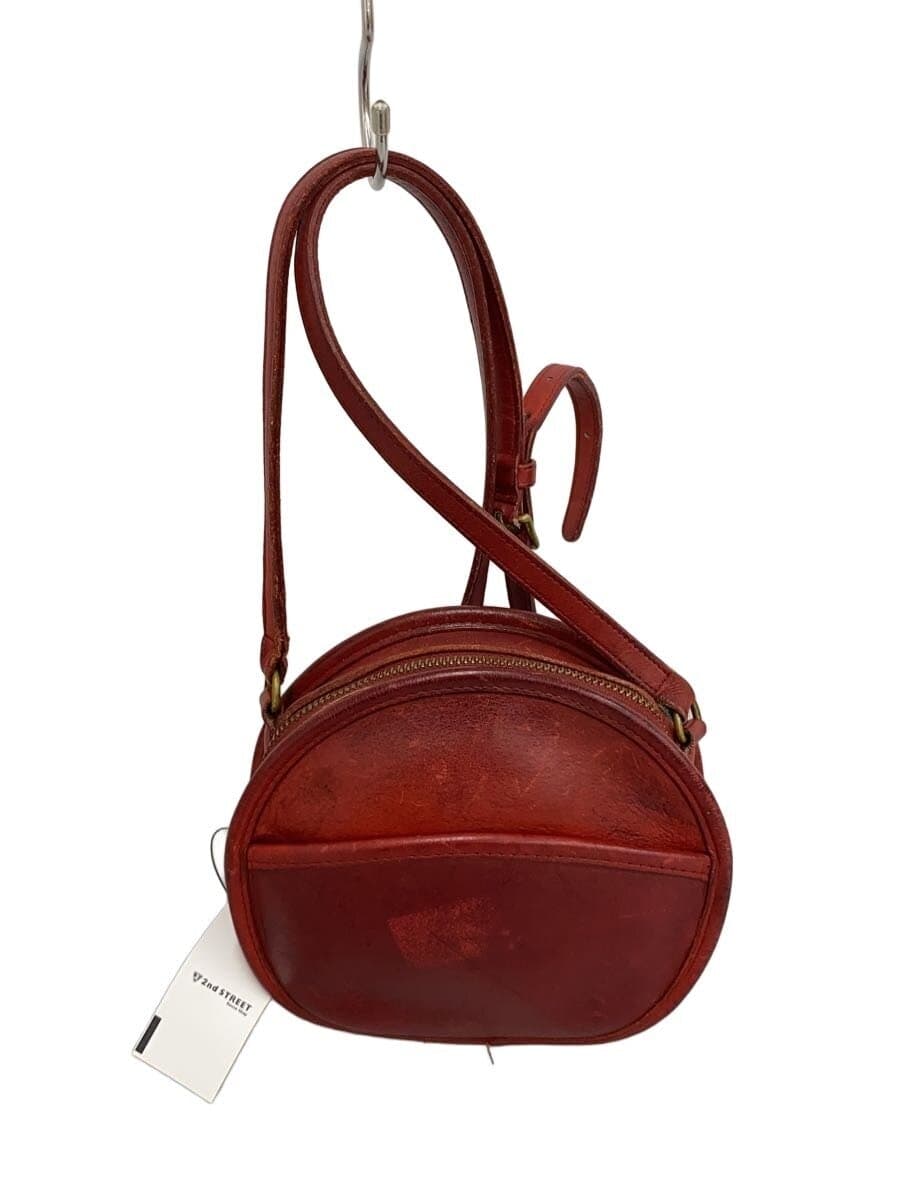 Made by COACHUSA Vintage Coach Shoulder Bag Leather BRD Solid Color H5C-9982